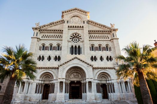 Saint Nicholas Cathedral - Monaco Cathedral. Monaco-Ville, Monaco.