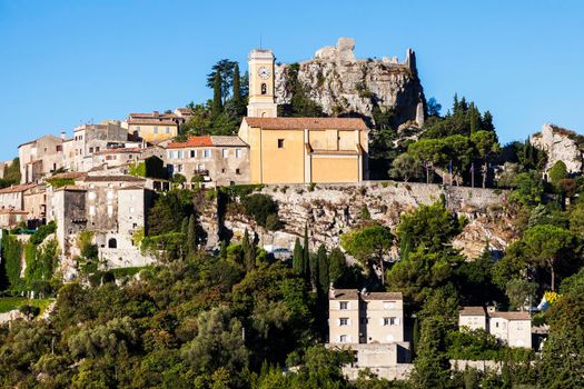 Eze panorama. Eze, Provence-Alpes-Cote d'Azur, France.