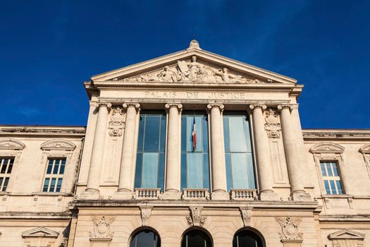 Courthouse in Nice. Nice, French Riviera, France.