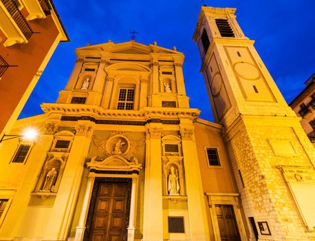 Sainte-Reparate Cathedral in Nice Nice, French Riviera, France.