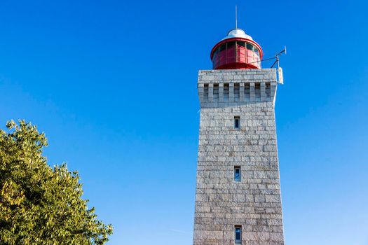 Lighthouse La Garoupe. Antibes, Provence-Alpes-Cote d'Azur, France.