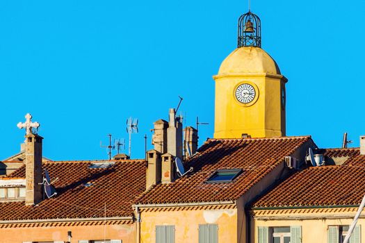 Notre Dame Church in Saint-Tropez. Saint-Tropez, Provence-Alpes-Cote d'Azur, France.