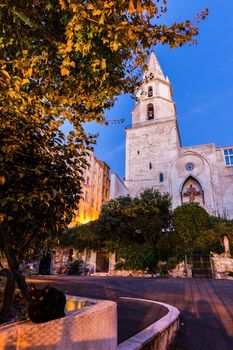 Notre-Dame-des-Accoules Church in Marseille. Marseille, Provence-Alpes-Cote d'Azur, France.
