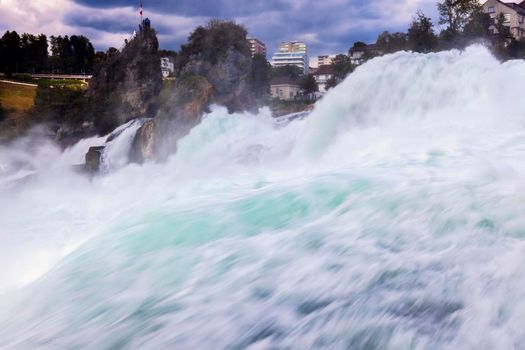 Rhine Falls in Neuhausen am Rheinfall, Switzerland