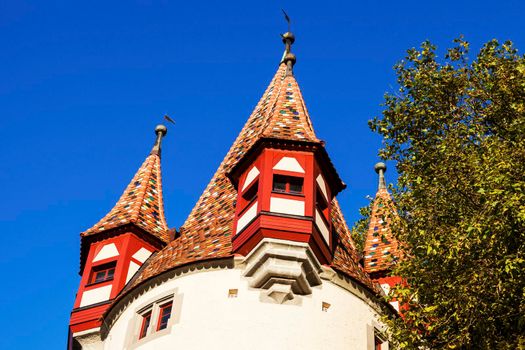 Diebsturm in Lindau. Lindau, Bavaria, Germany.