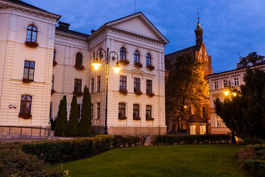 City Hall in Bydgoszcz. Bydgoszcz, Kuyavian-Pomeranian, Poland.