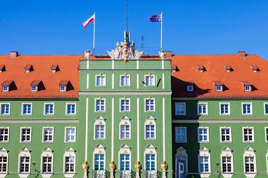 Szczecin City Hall. Szczecin, West Pomeranian, Poland