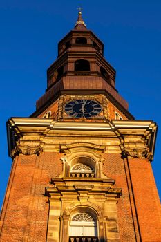 St. Catherine's Church in Hamburg. Hamburg, Germany.