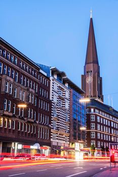 St. Peter's Church in Hamburg. Hamburg, Germany.