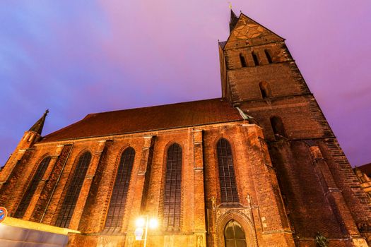 Marktkirche in Hanover. Hanover, Lower Saxony, Germany