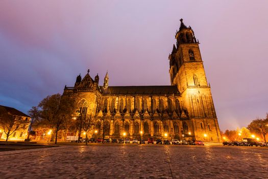 Magdeburg Cathedral. Magdeburg, Lower Saxony, Germany.