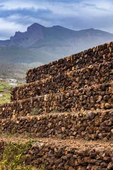 Pyramids of Guimar. Tenerife, Canary Islands, Spain.