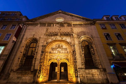 Church of Our Lady of the Conception in Lisbon. Lisbon, Portugal.