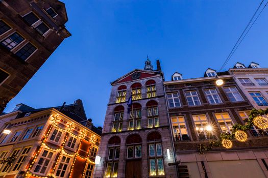 Dinghuis - Old courthouse in Maastricht. Maastricht, Limburg, Netherlands.