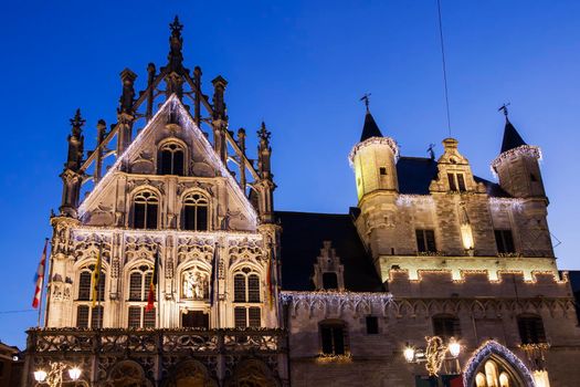 Mechelen City Hall. Mechelen, Flemish Region, Belgium