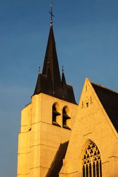 Saint John's Church in Mechelen. Mechelen, Flemish Region, Belgium