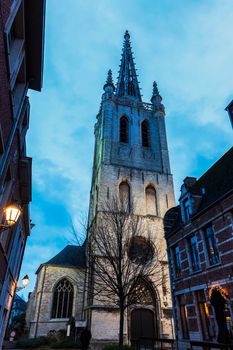 Sint Geertrui Church in Leuven. Leuven, Flemish Region, Belgium