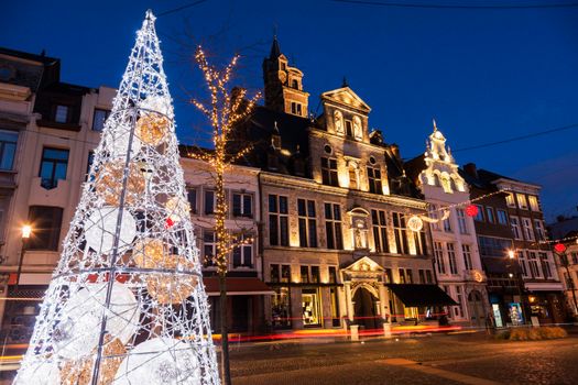 Christmas in Mechelen. Mechelen, Flemish Region, Belgium