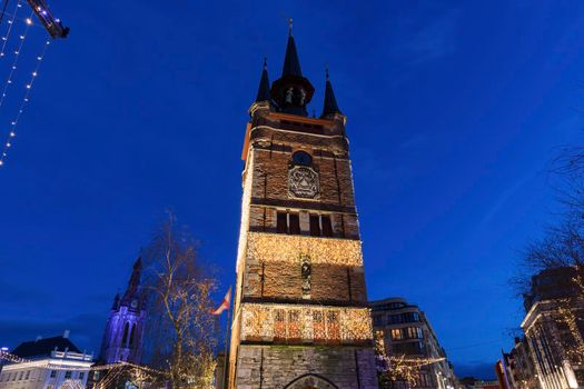 Belfry of Kortrijk. Kortrijk, Flemish Region, Belgium