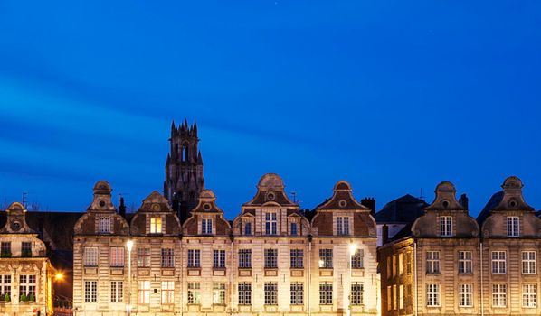 Grand Place in Arras. Arras, Nord-Pas-de-Calais-Picardy, France.