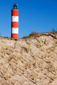 Berck Lighthouse. Berck, Nord-Pas-de-Calais-Picardy, France.