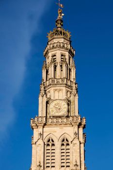 Arras Town Hall on Place des Heros. Arras, Nord-Pas-de-Calais-Picardy, France.