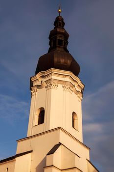 St. Vaclav Church in Ostrava. Ostrava, Moravian-Silesian Region, Czech Republic.