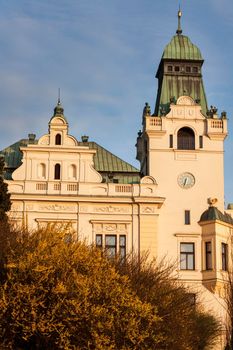 Old City Hall in Ostrava. Ostrava, Moravian-Silesian Region, Czech Republic.