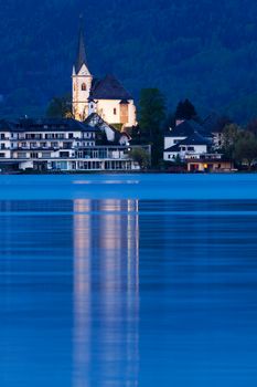 Saints Primus and Felician Church in Maria Worth. Maria Worth, Carinthia, Austria.