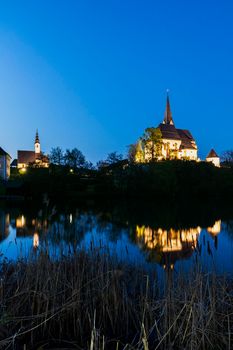 Saints Primus and Felician Church in Maria Worth. Maria Worth, Carinthia, Austria.