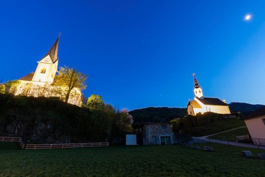 Saints Primus and Felician Church in Maria Worth. Maria Worth, Carinthia, Austria.