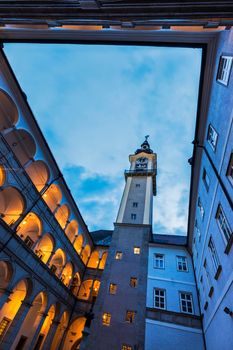 Landhaus in Linz. Linz, Upper Austria, Austria.