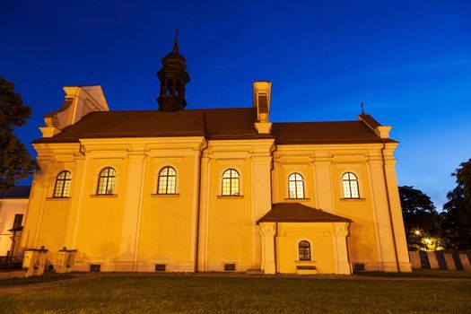 St. Catherine Church in Zamosc. Zamosc, Lublin, Poland.
