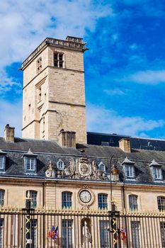 Dijon City Hall on Liberation Square. Dijon, Burgundy, France