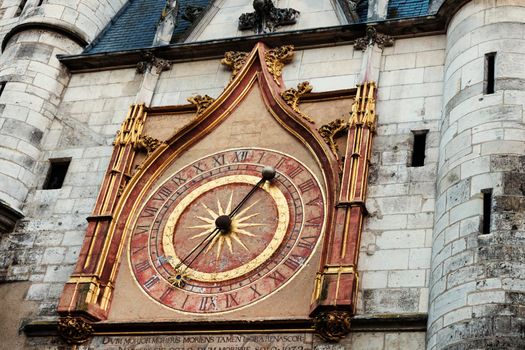 Auxerre Clock Tower. Auxerre, Burgundy, France