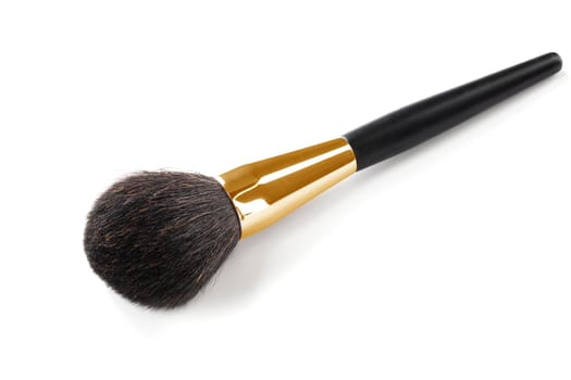 Cosmetic brush isolated on a white background.