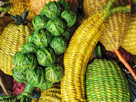 Plastic fruits made in Peru