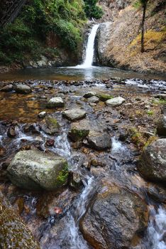 Jae Sorn Waterfall, nature waterfall in Lampang province, Thailand. 