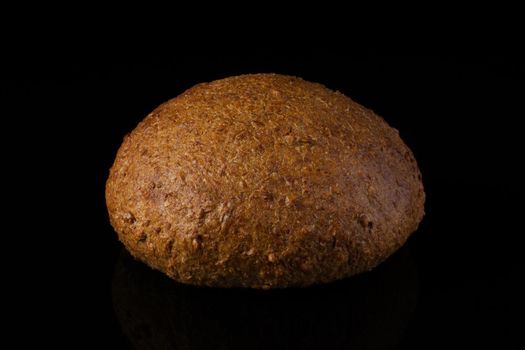 Bread on a dark background