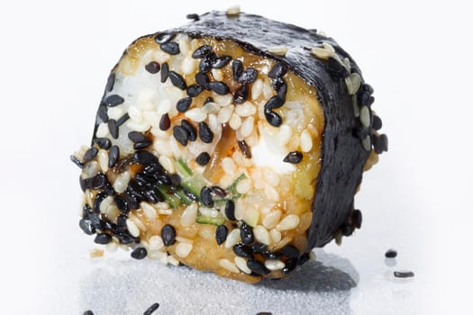 Sushi rolls close-up