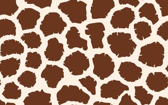 Abstract modern giraffe seamless pattern. Animals trendy background. Colorful decorative vector stock illustration for print, card, postcard, fabric, textile. Modern ornament of stylized skin.