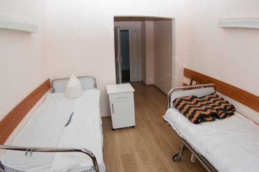 Belarus, Gomel, June 1, 2016, The interior of the hospital room.