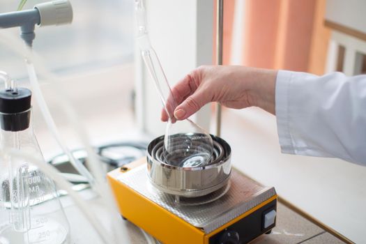 Laboratory study of alcoholic beverages
