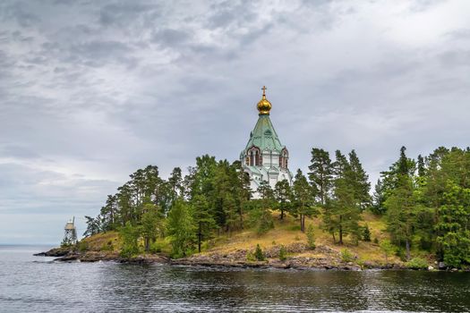 Church of Saint Nicholas on Valaam island, Russia