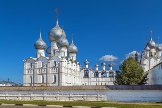 Rostov Kremlin with Assumption Cathedral,  Russia