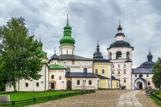 Complex of buildings of the Assumption Monastery in Kirillo-Belozersky Monastery, Russia