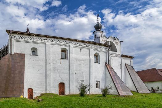 Church of St. Sergius of Radonezh with a refectory in Kirillo-Belozersky Monastery, Russia
