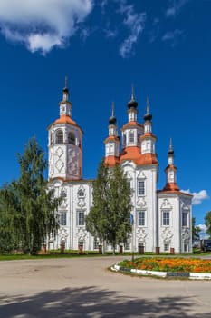 The Church of the Entry into Jerusalem, Totma, Russia.  This style is sometimes referred to as Totma Baroque