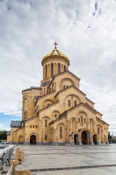 Holy Trinity Cathedral of Tbilisi commonly known as Sameba is the main cathedral of the Georgian Orthodox Church