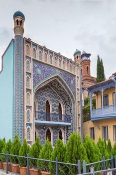 Jame Mosque - Jama Masjid at Abanotubani quarter in Tbilisi. Georgia